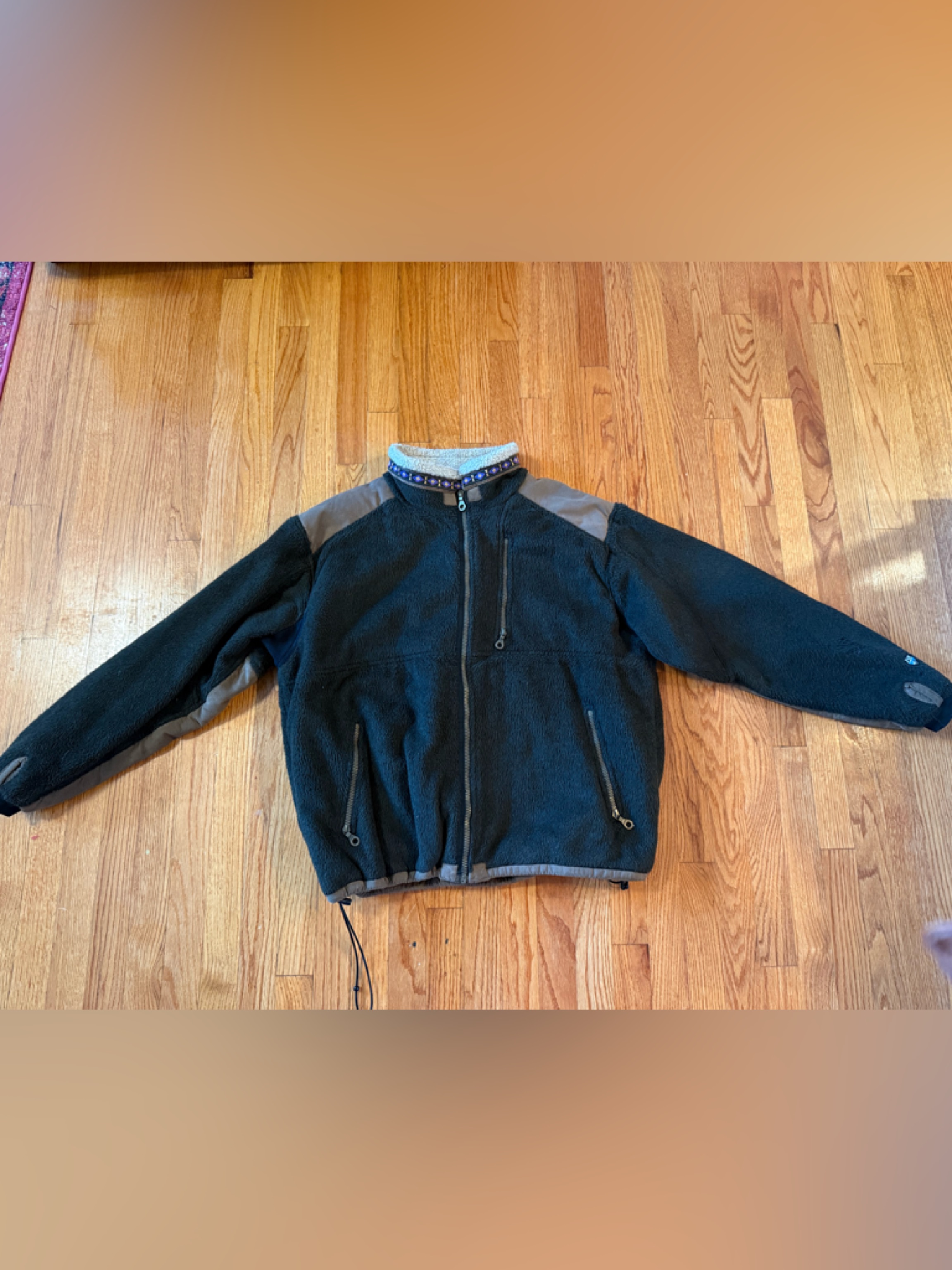 Vintage Kuhl Alf Made In The Usa Men's Fleece Performance Jacket